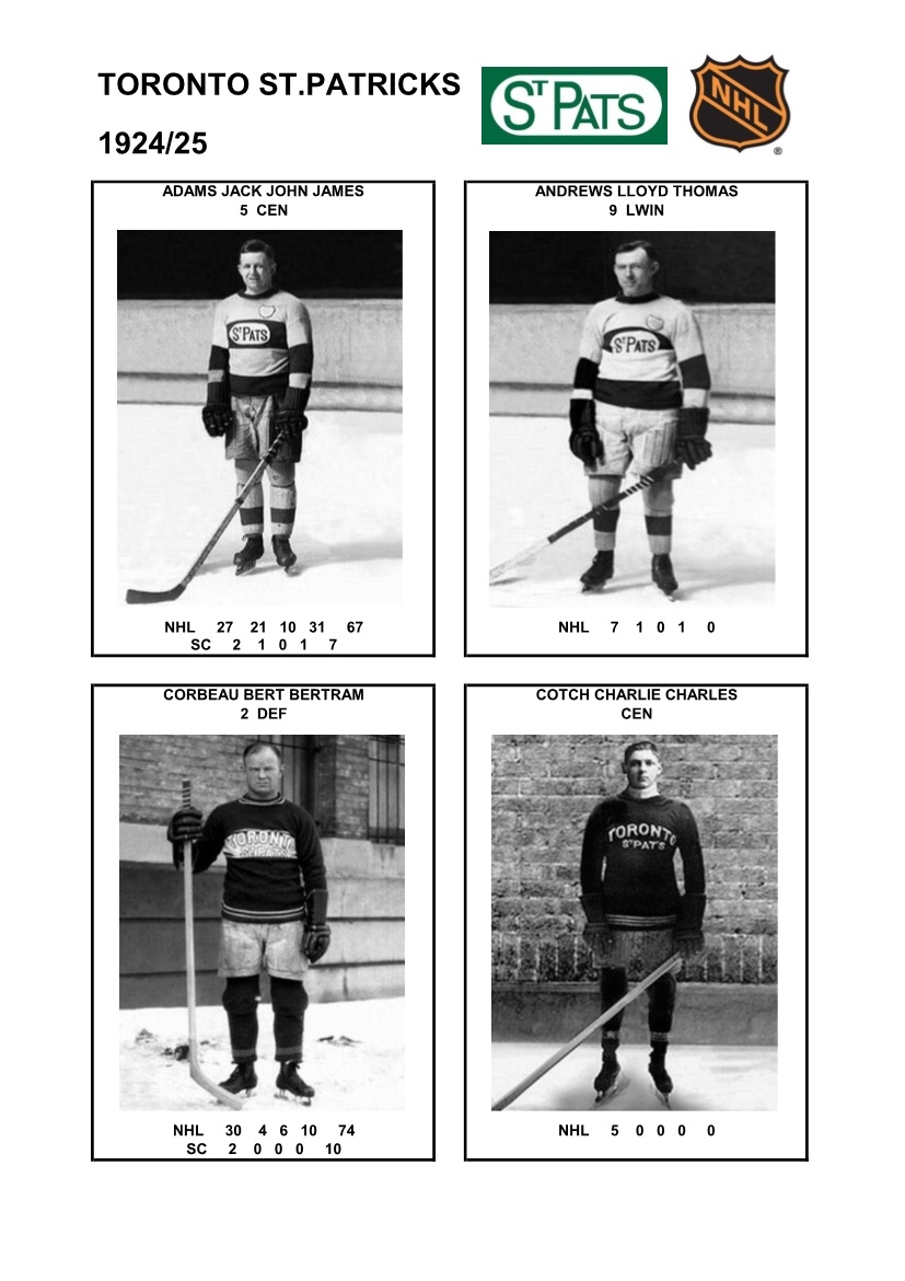 NHL torp 1924-25 foto hracu1