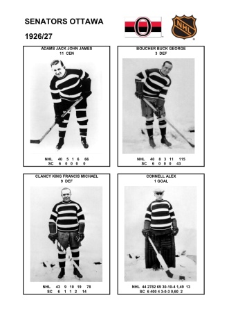 NHL otts 1926-27 foto hracu1