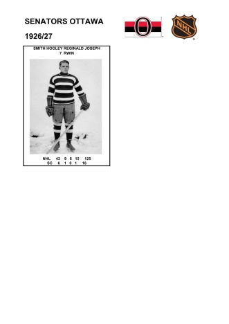 NHL otts 1926-27 foto hracu4