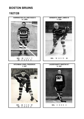 NHL bos 1927-28 foto hracu3