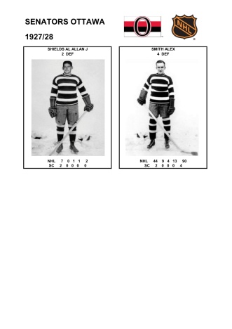 NHL otts 1927-28 foto hracu4