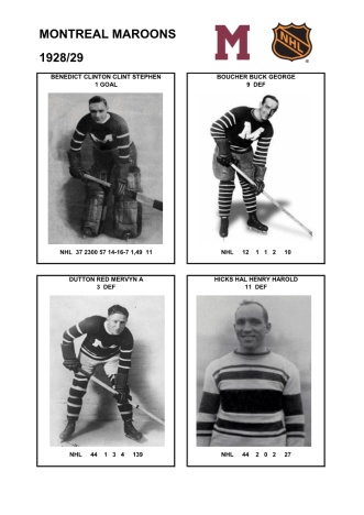 NHL mtlm 1928-29 foto hracu1