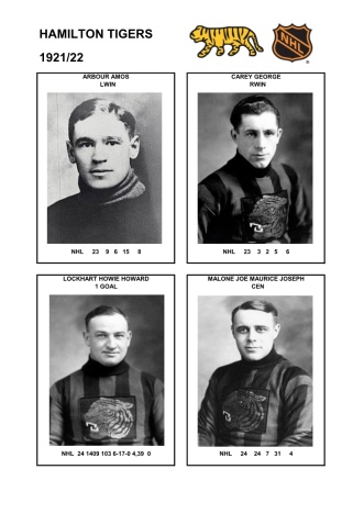 NHL ham 1921-22 foto hracu1