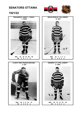 NHL otts 1921-22 foto hracu2