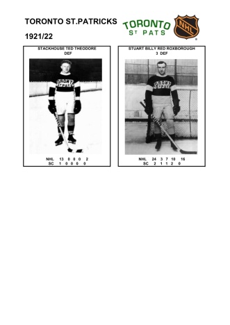 NHL torp 1921-22 foto hracu4