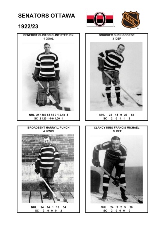 NHL otts 1922-23 foto hracu1